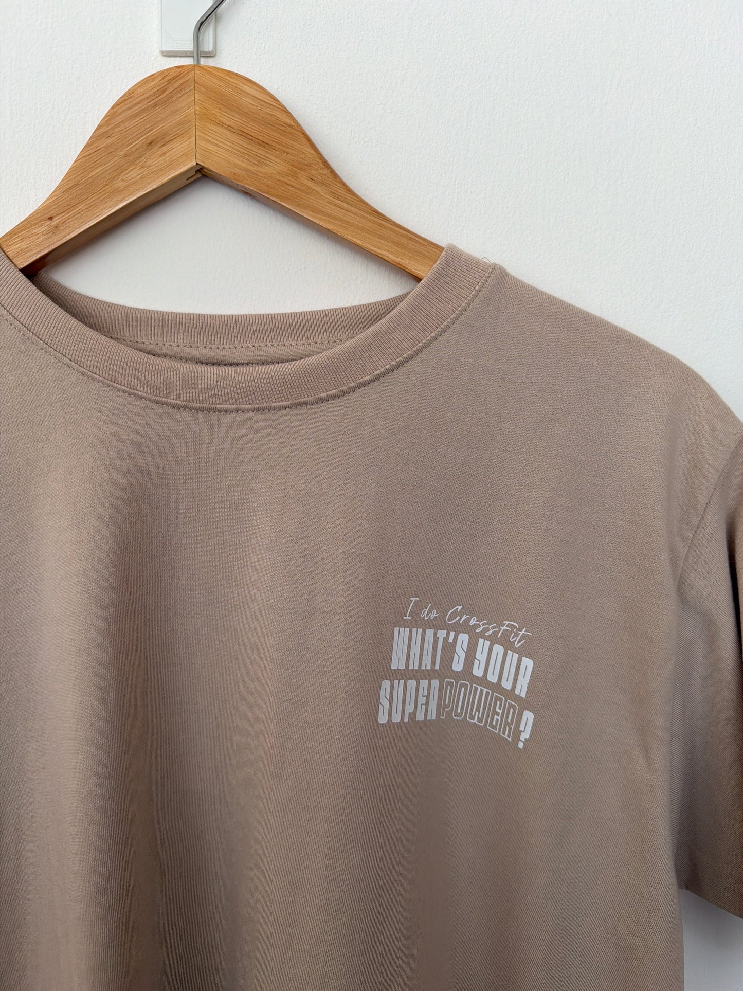 Polera regular Super Power Crossfit