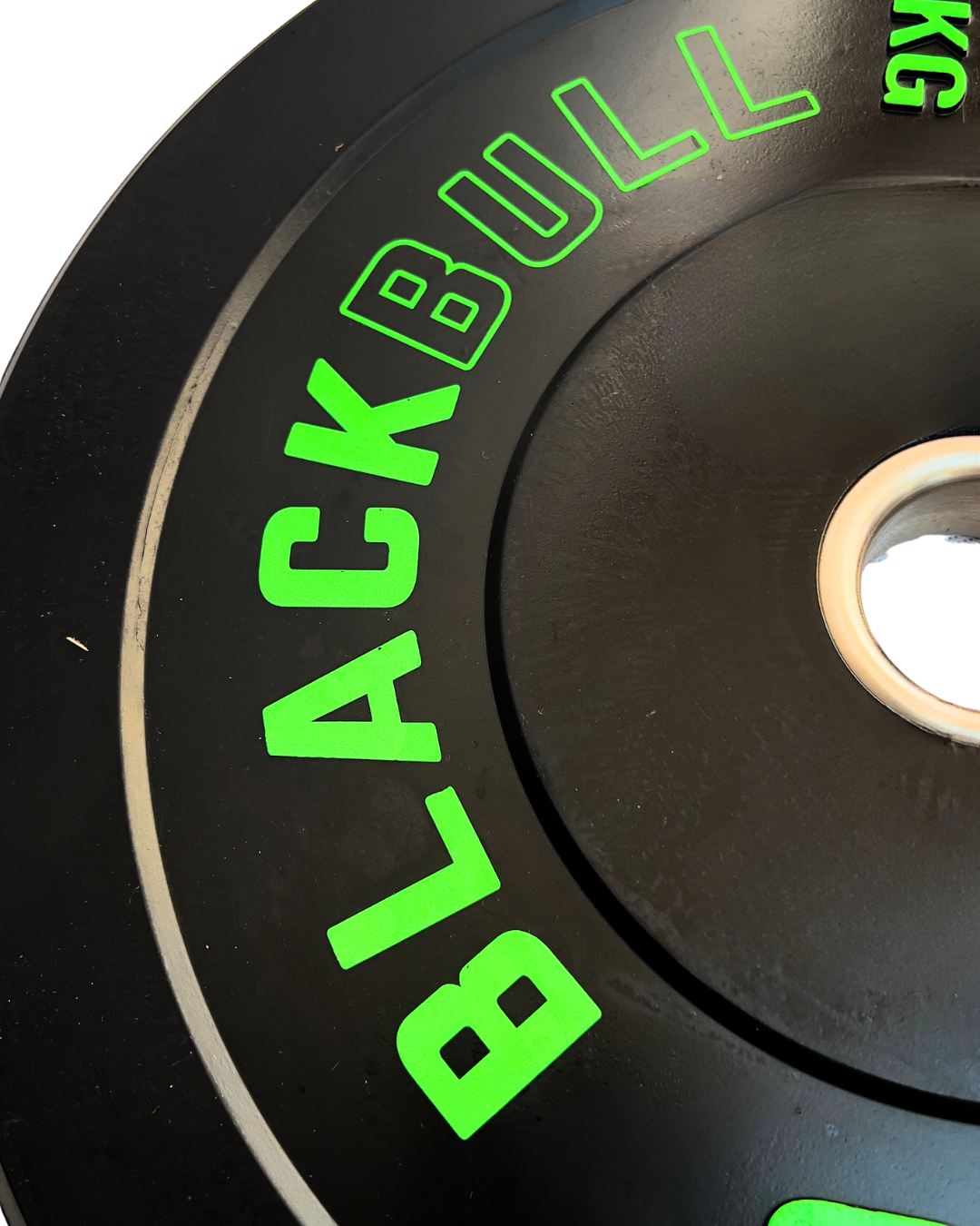 Par de Discos Olímpicos Bumper 10 kilos - Black Bull Muscle (Caucho)