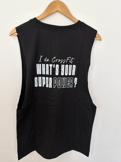 Polera musculosa Super power Crosfitt
