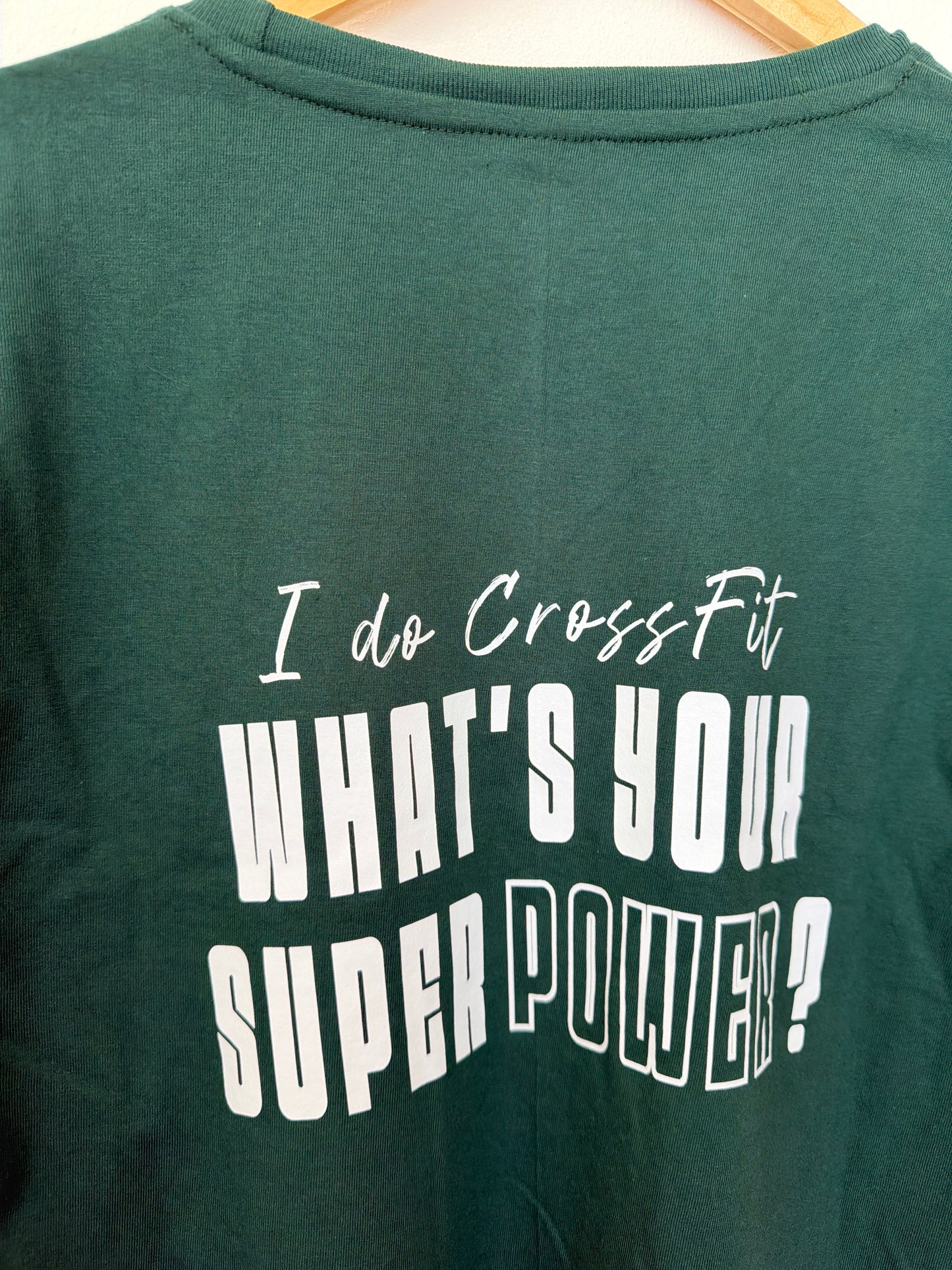 Polera regular Super Power Crossfit