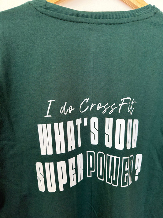 Polera regular Super Power Crossfit