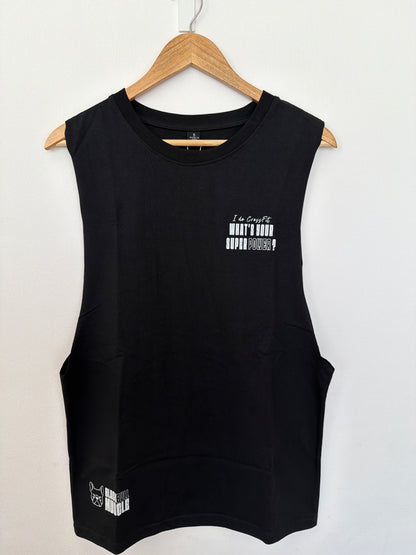 Polera musculosa Super power Crosfitt
