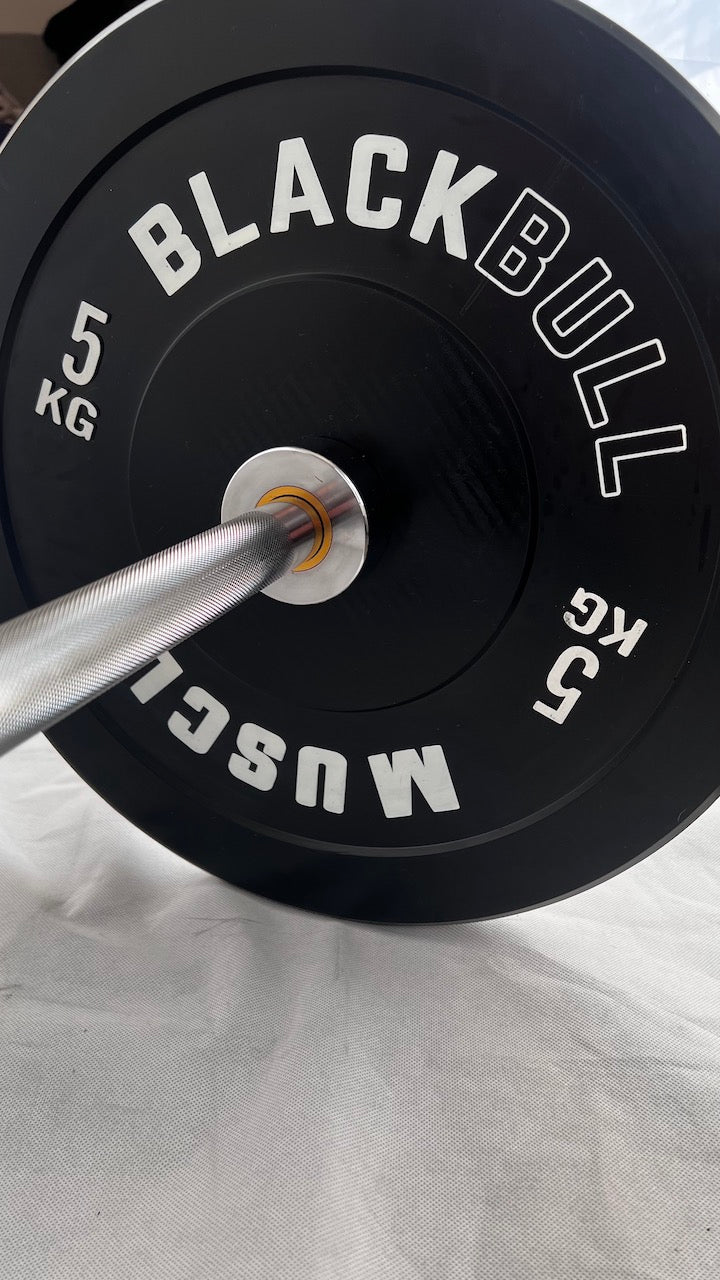 Pack Starter Barra + Discos Black Bull Muscle