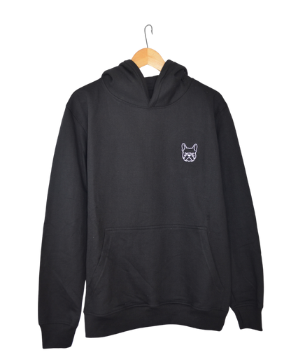 Polerón Canguro Negro Black Bull Muscle