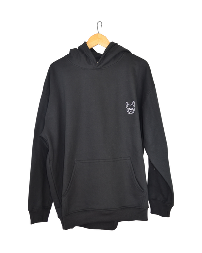 Poleron Oversize Black Bull Muscle