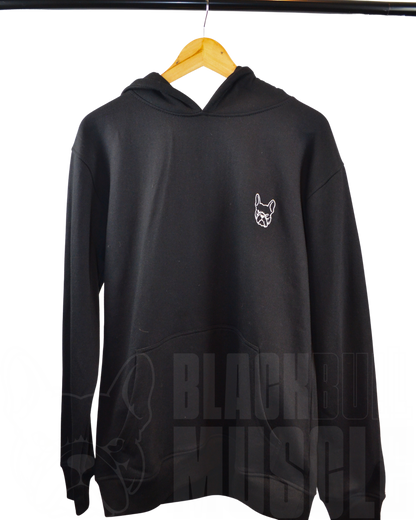 Poleron Oversize Black Bull Muscle