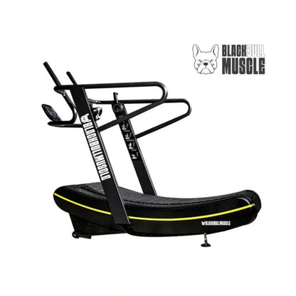 Pack LIMITLESS BLACK BULL MUSCLE  Trotadora Curva + Air Bike + Remadora + Ski Erg