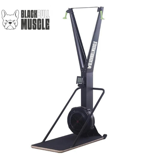 Pack LIMITLESS BLACK BULL MUSCLE  Trotadora Curva + Air Bike + Remadora + Ski Erg