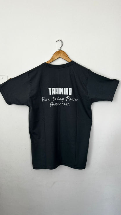 Polera Oversize gravillada Training