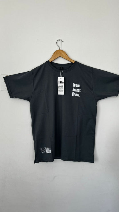 Polera Oversize gravillada Training