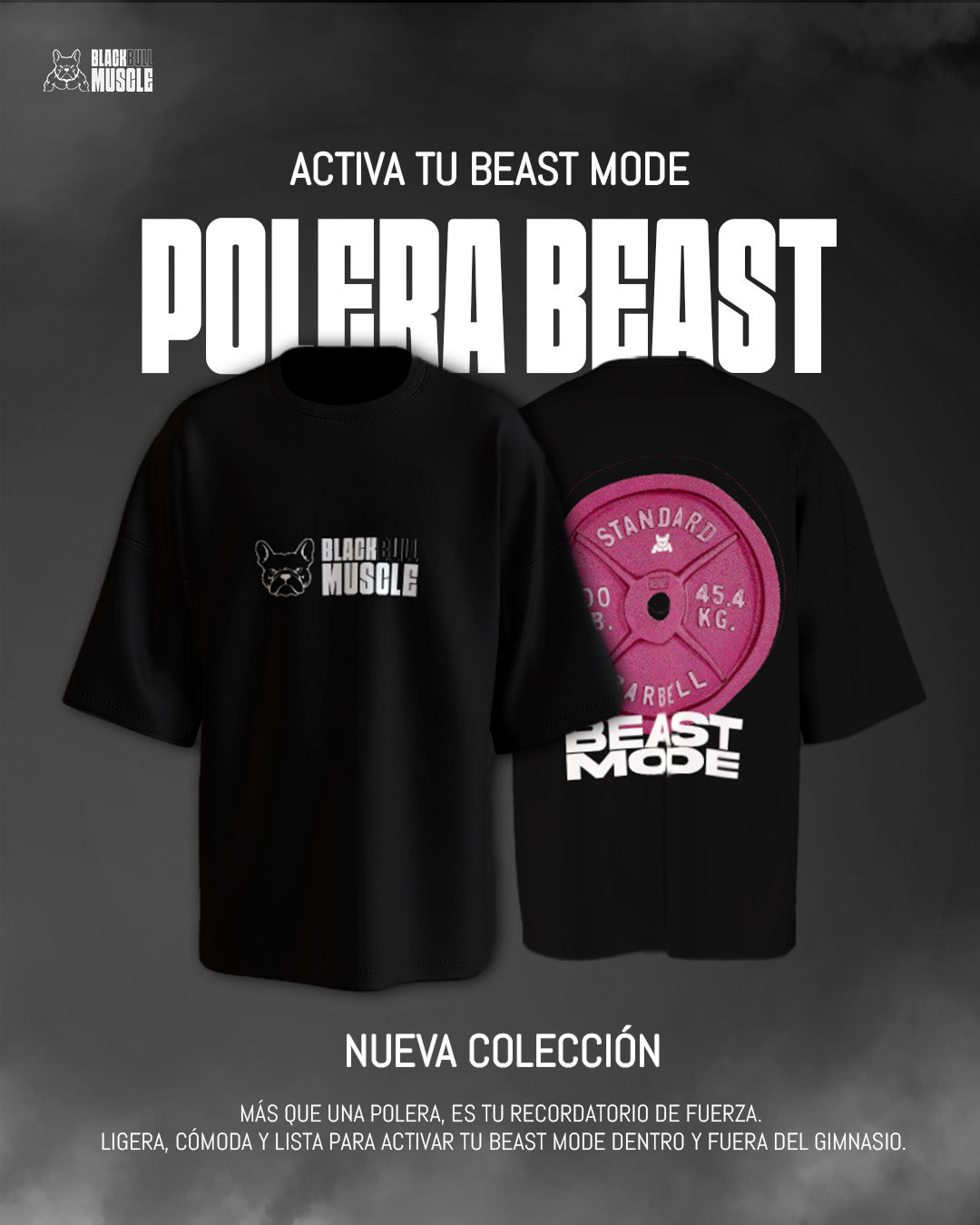 Polera Oversize Beast Mode