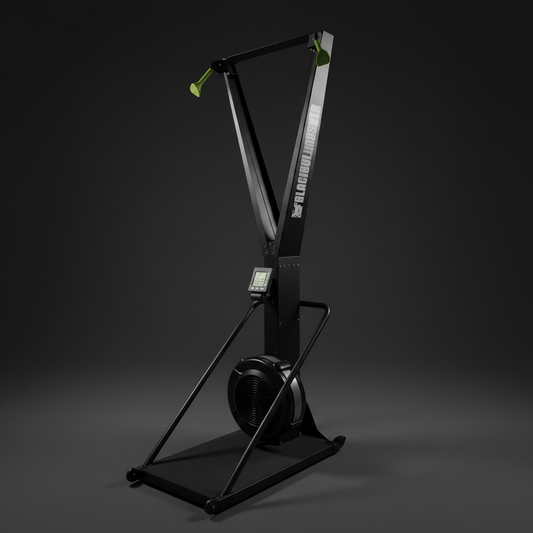Pack LIMITLESS BLACK BULL MUSCLE  Trotadora Curva + Air Bike + Remadora + Ski Erg